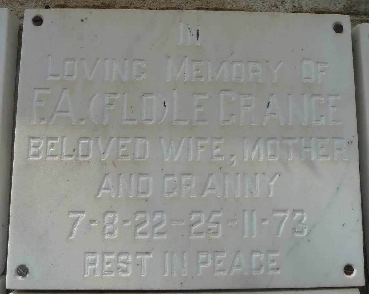 GRANGE F.A., Le 1922-1973