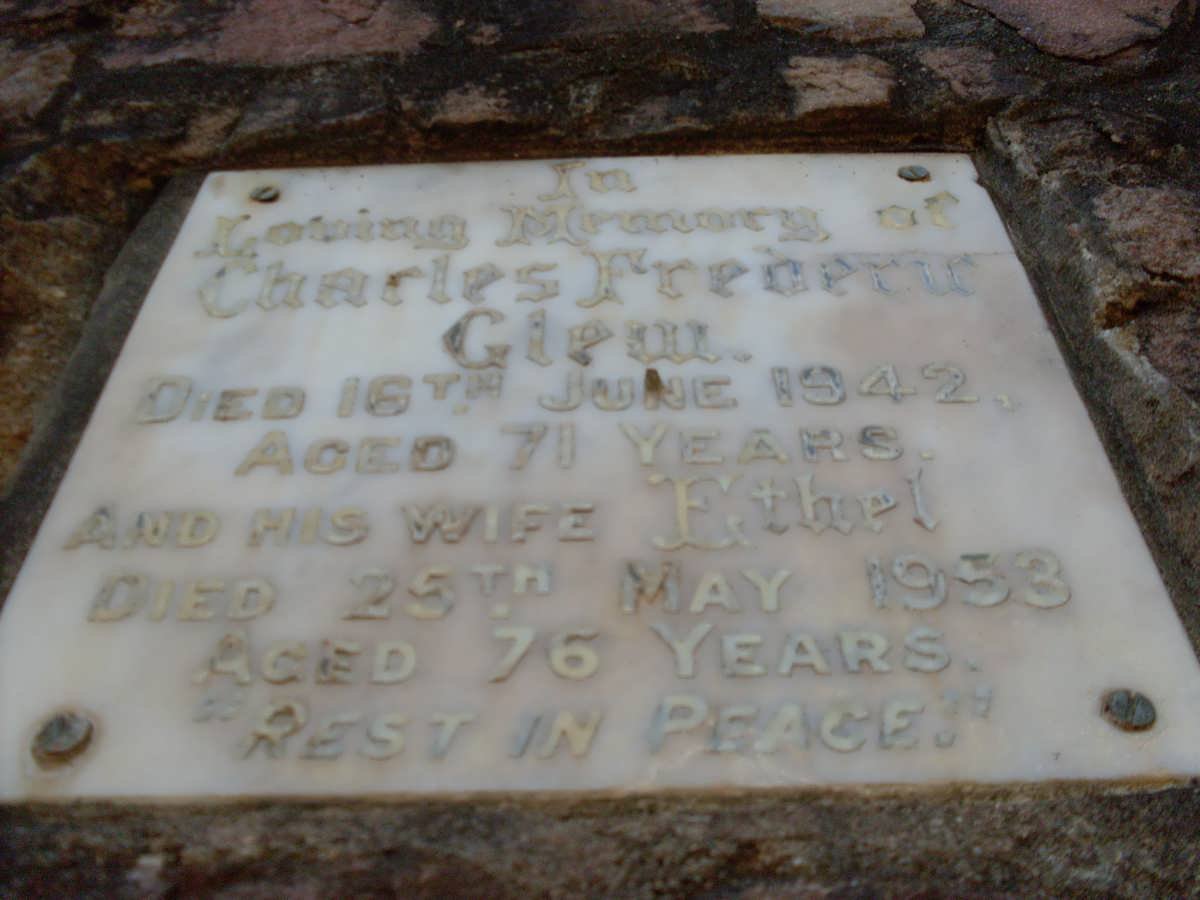 GLEW Charles Frederic -1942 &amp; Ethel -1953
