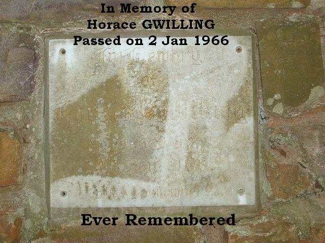 GWILLING Horace - 1966