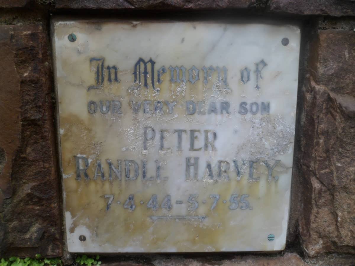 HARVEY Peter Randle 1944-1955