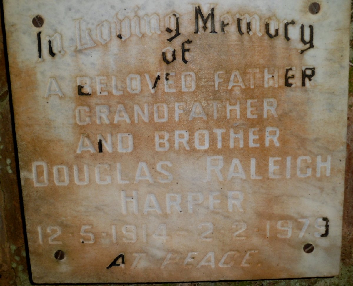 HARPER Douglas Raleigh 1914-1979