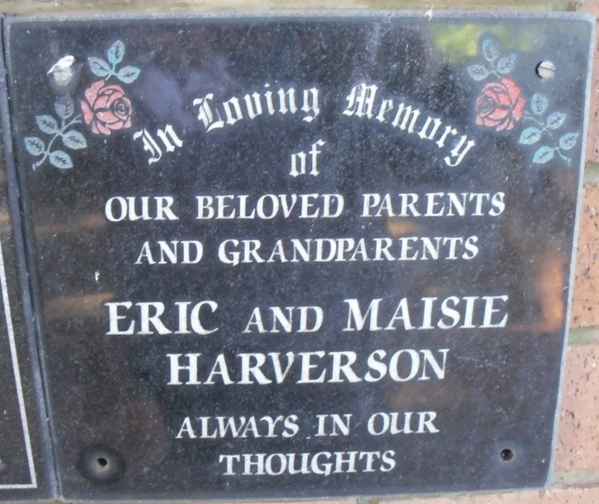HARVERSON Eric &amp; Maisie