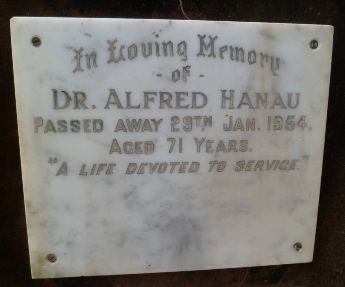 HANAU Alfred -1954