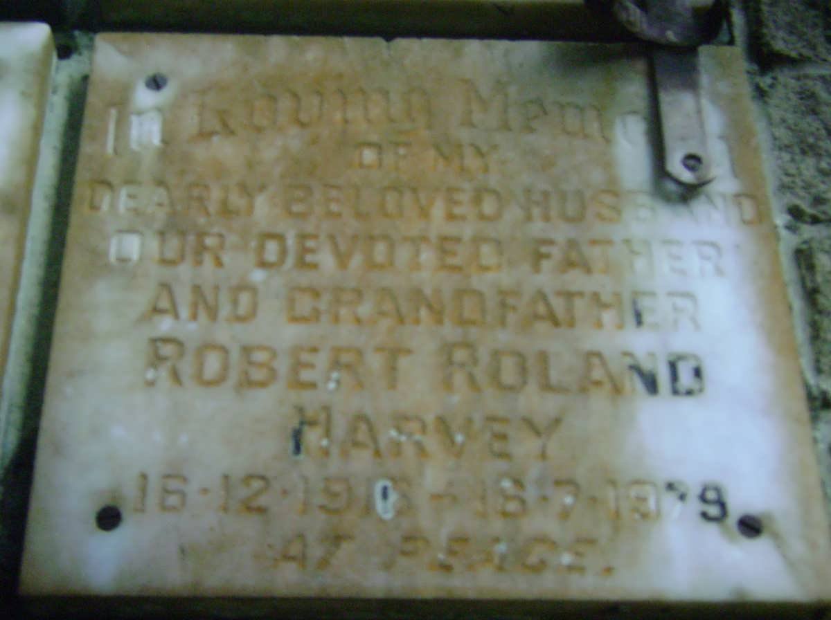 HARVEY Robert Roland 191?-1979