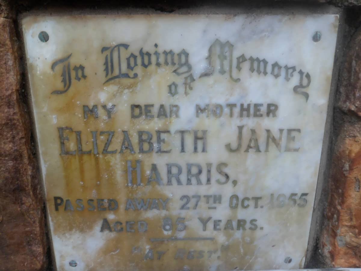 HARRIS Elizabeth Jane -1955