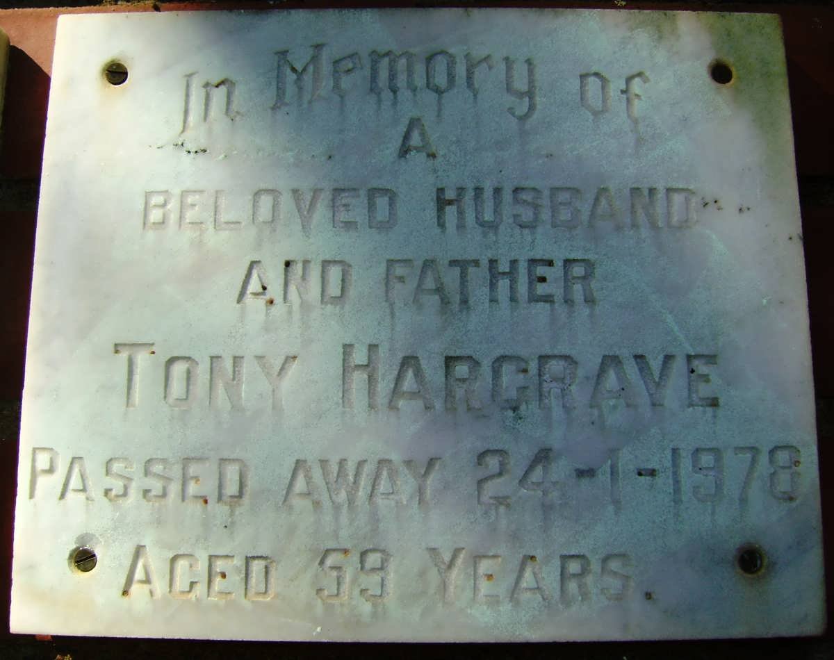 HARGRAVE Tony -1978