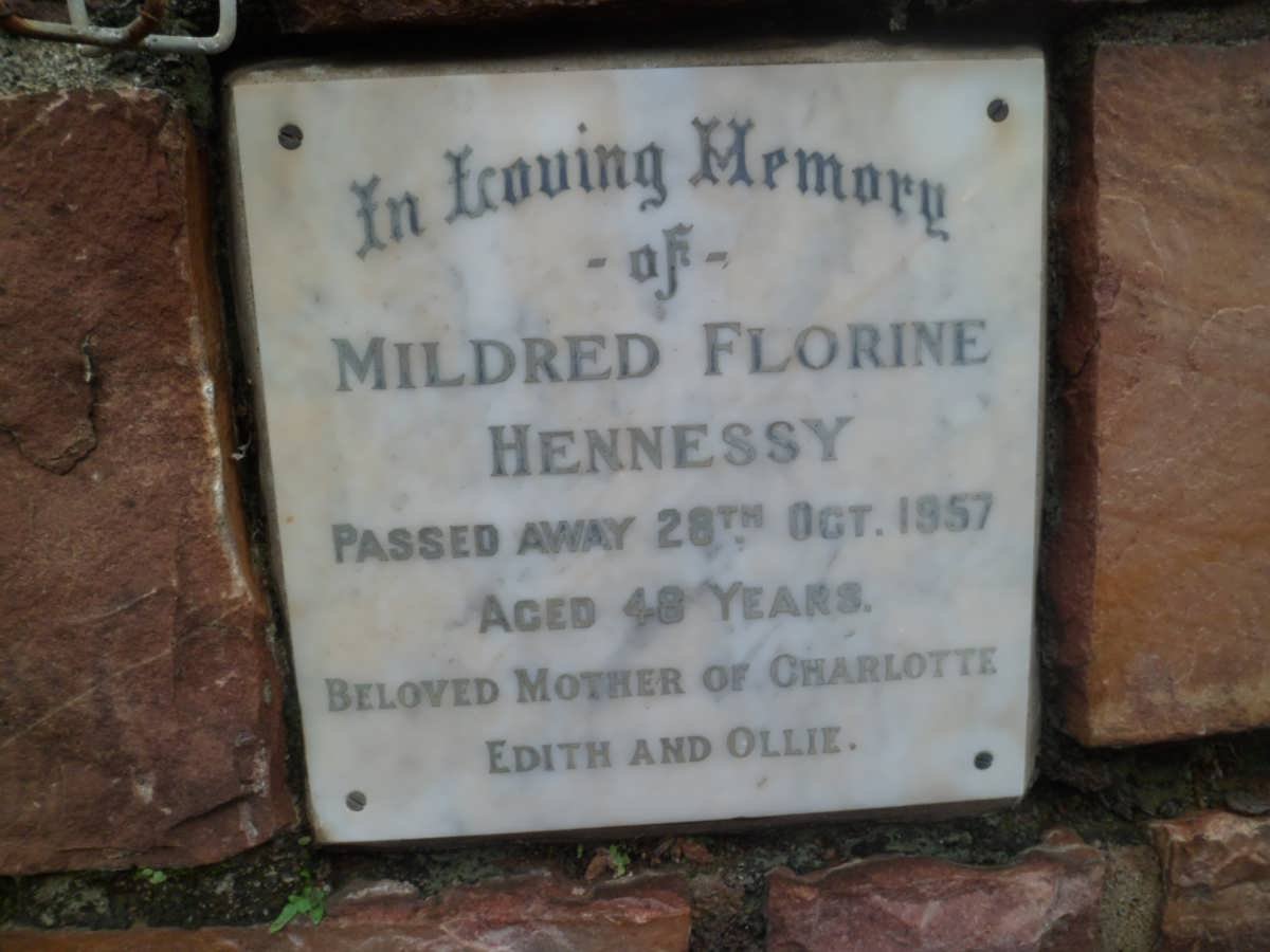 HENNESSY Mildred Florine -1957