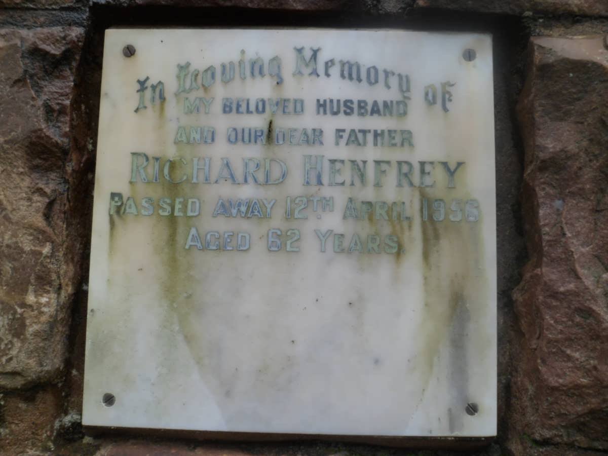 HENFREY Richard -1956
