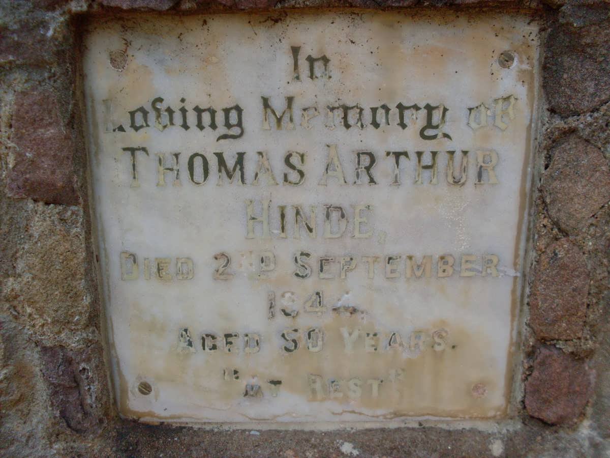 HINDE Thomas Arthur -1944