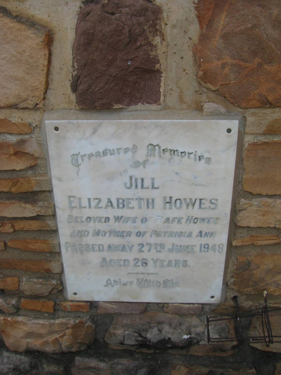 HOWES Jill Elizabeth -1948