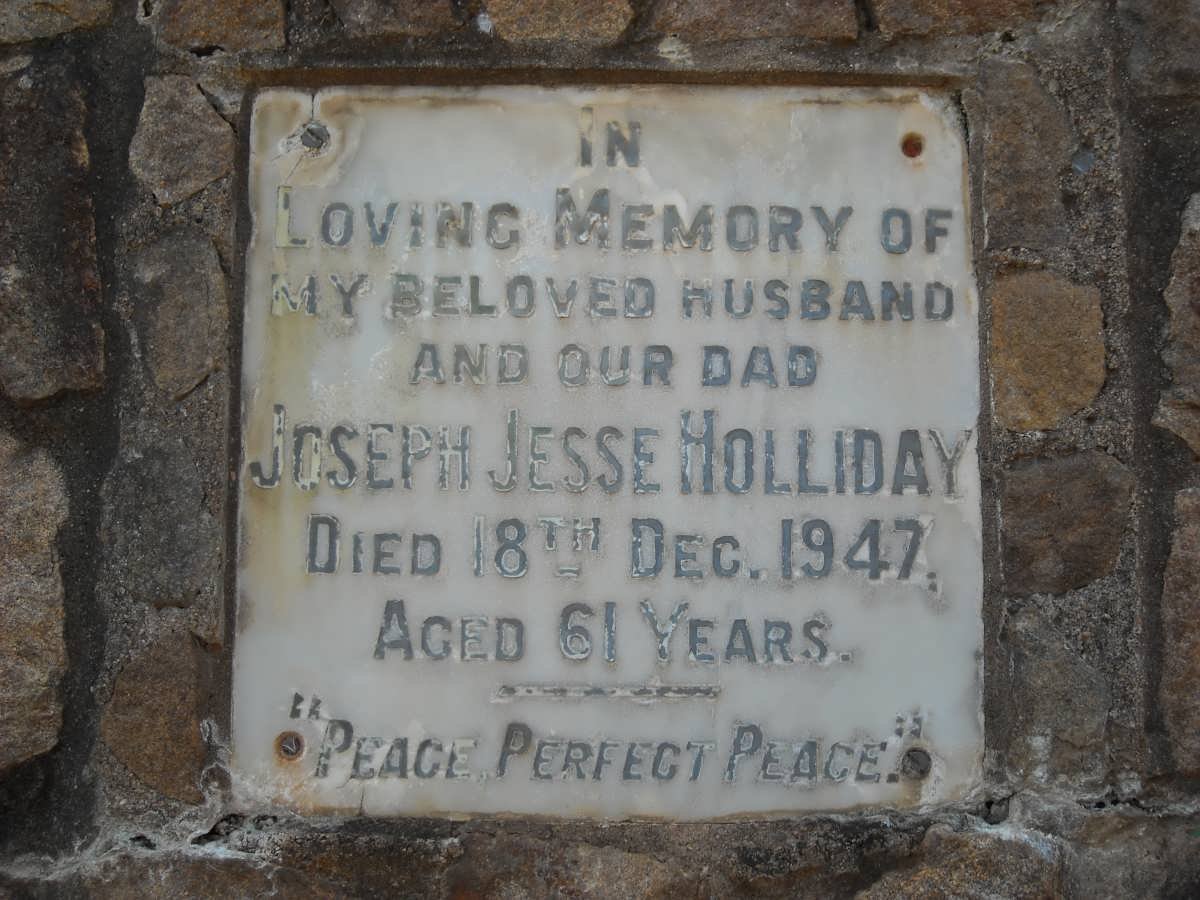 HOLLIDAY Joseph Jesse -1947