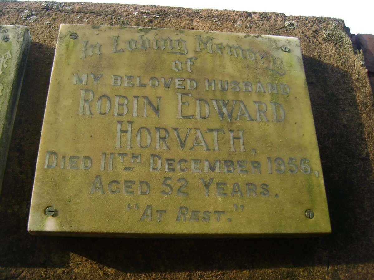 HORVATH Robin Edward -1956