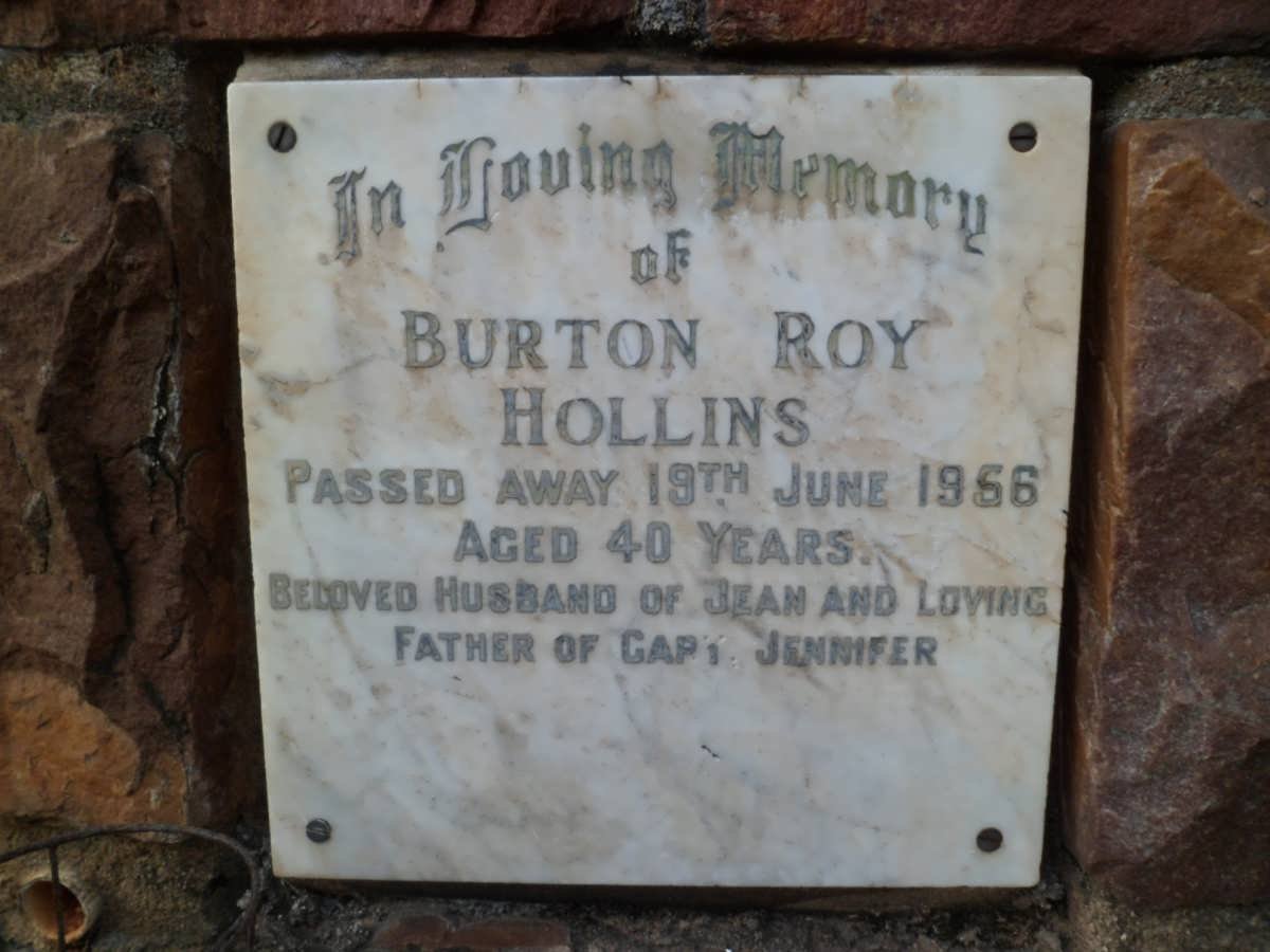 HOLLINS Burton Roy -1956