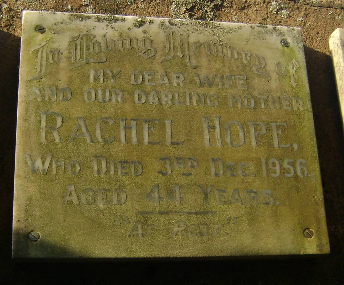 HOPE Rachel -1956