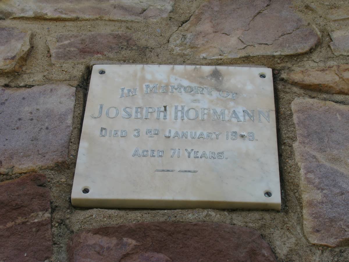 HOFMANN Joseph -1949
