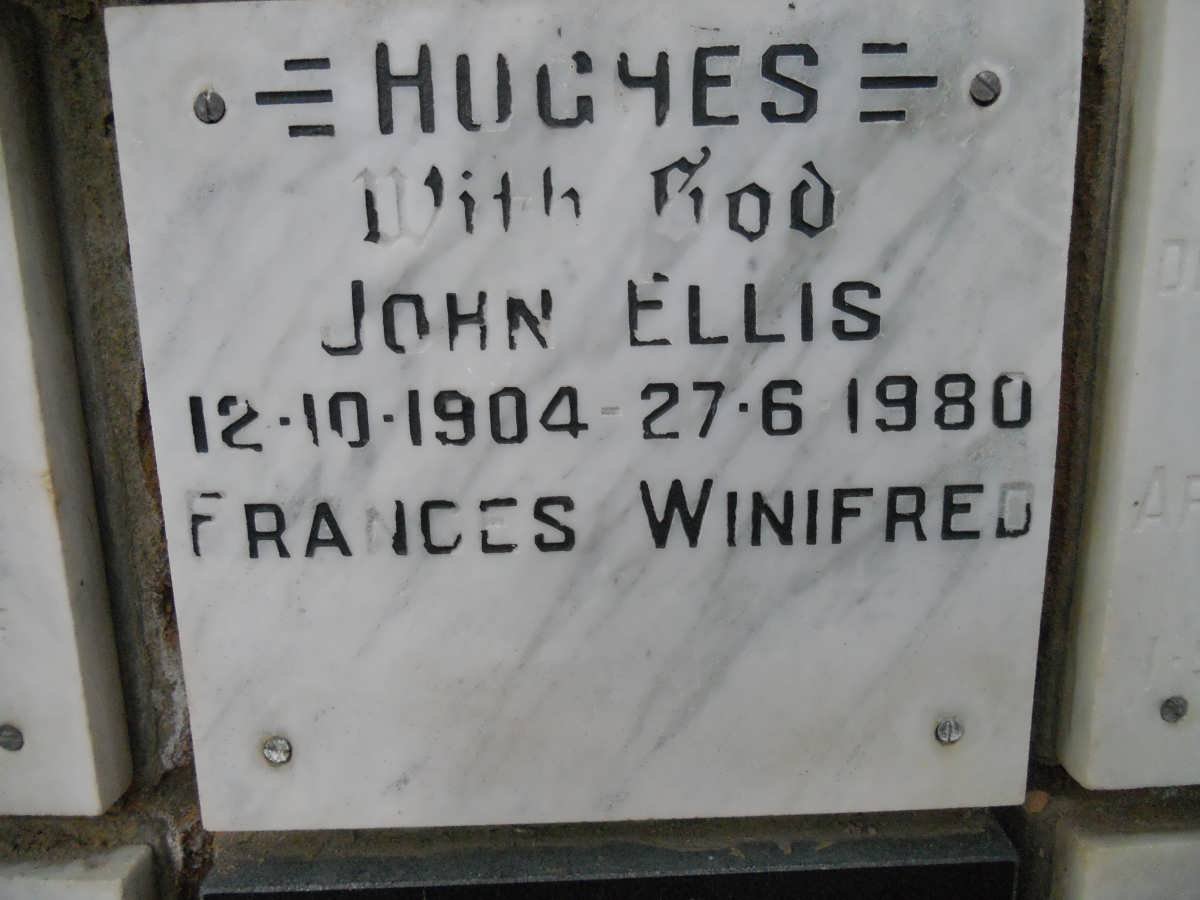 HUGHES John Ellis 1904-1980