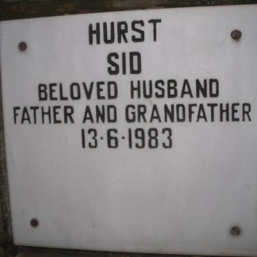 HURST Sid -1983