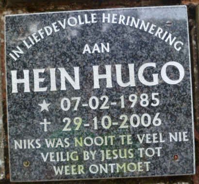HUGO Hein 1985-2006