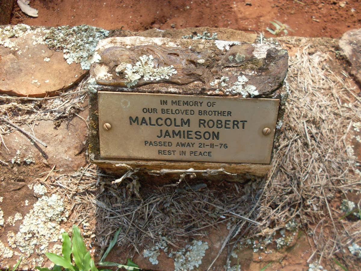 JAMIESON Malcolm Robert -1976