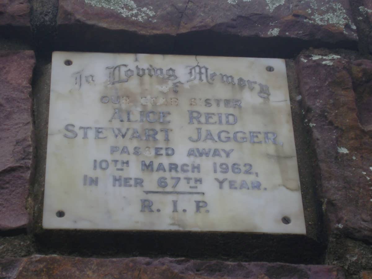 JAGGER Alice Reid Stewart -1962