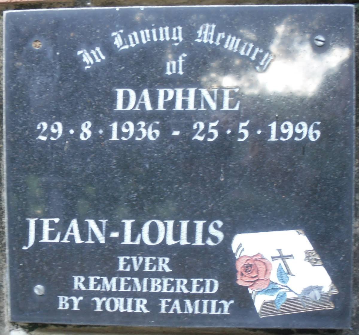 JEAN-LOUIS Daphne 1936-1996