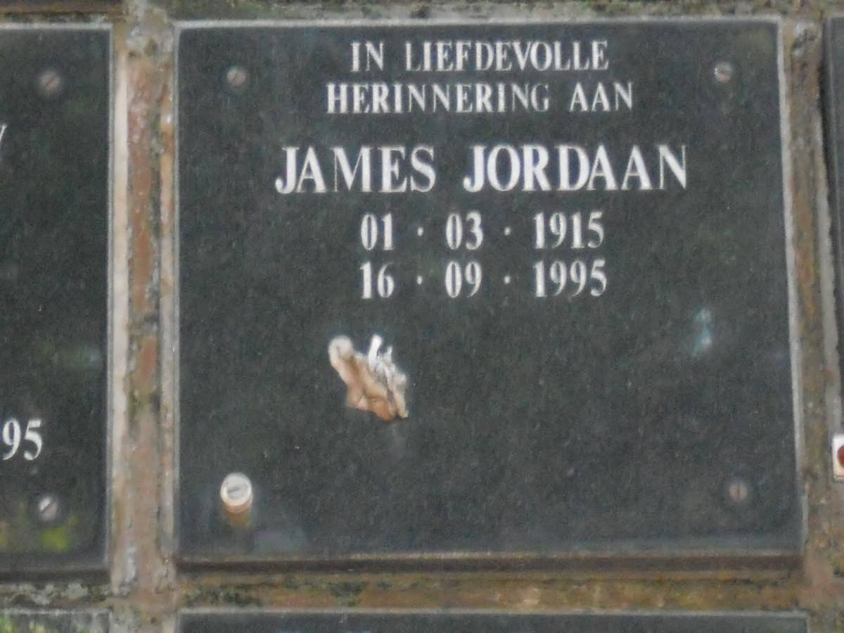JORDAAN James 1915-1995