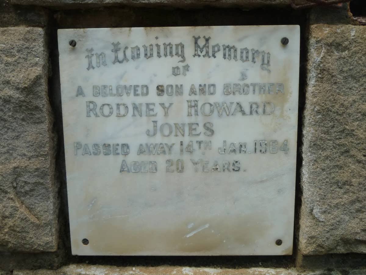 JONES Rodney Howard -1964