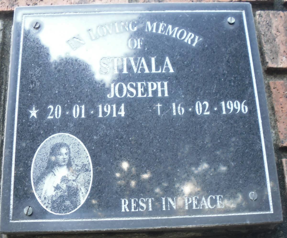 JOSEPH Stivala 1914-1996