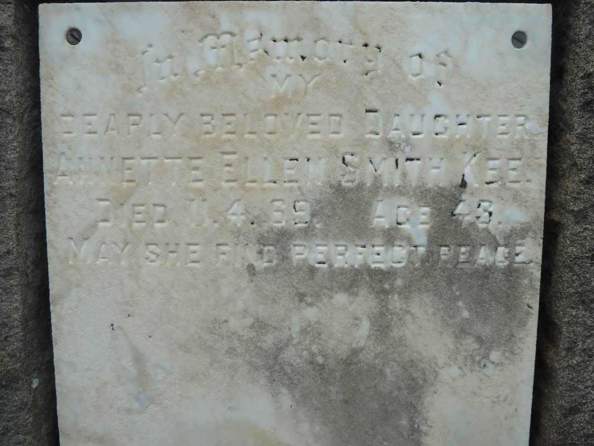 KEY Annette Ellen Smith 1889-1943