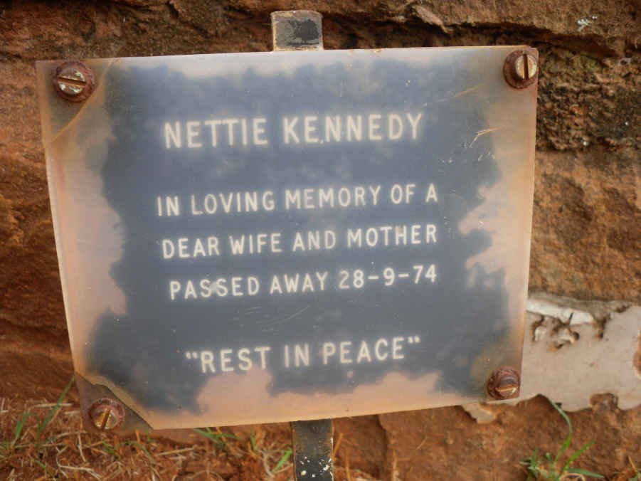 KENNEDY Nettie -1974