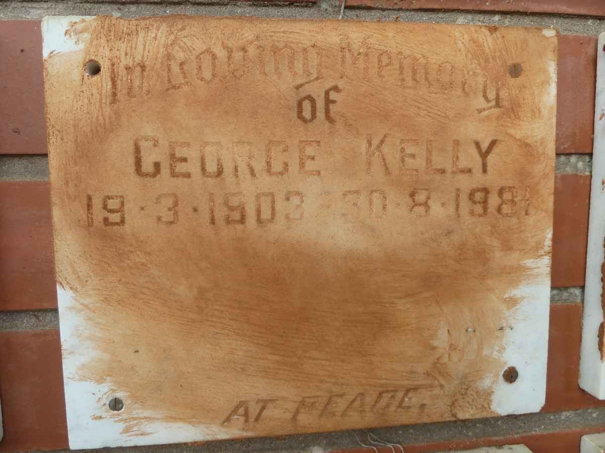 KELLY George 1903-1981