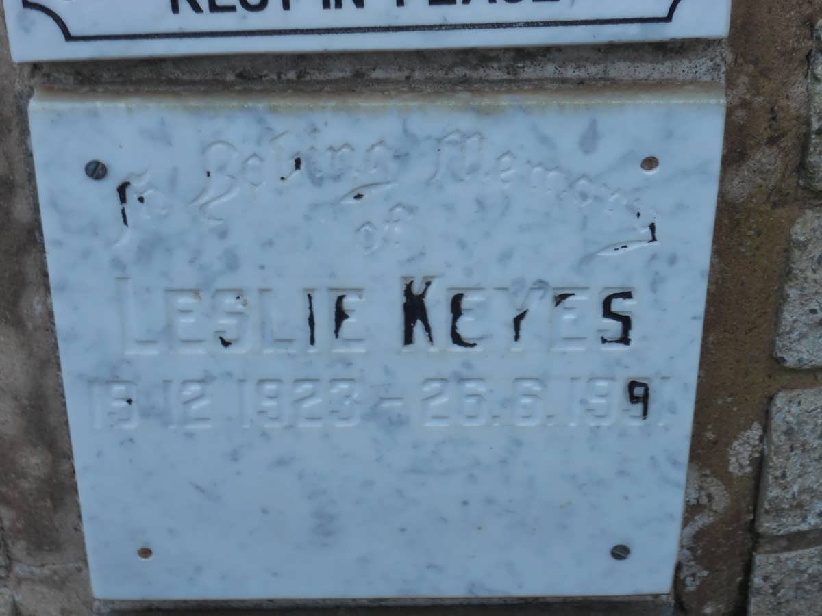 KEYES Leslie 1923-1991