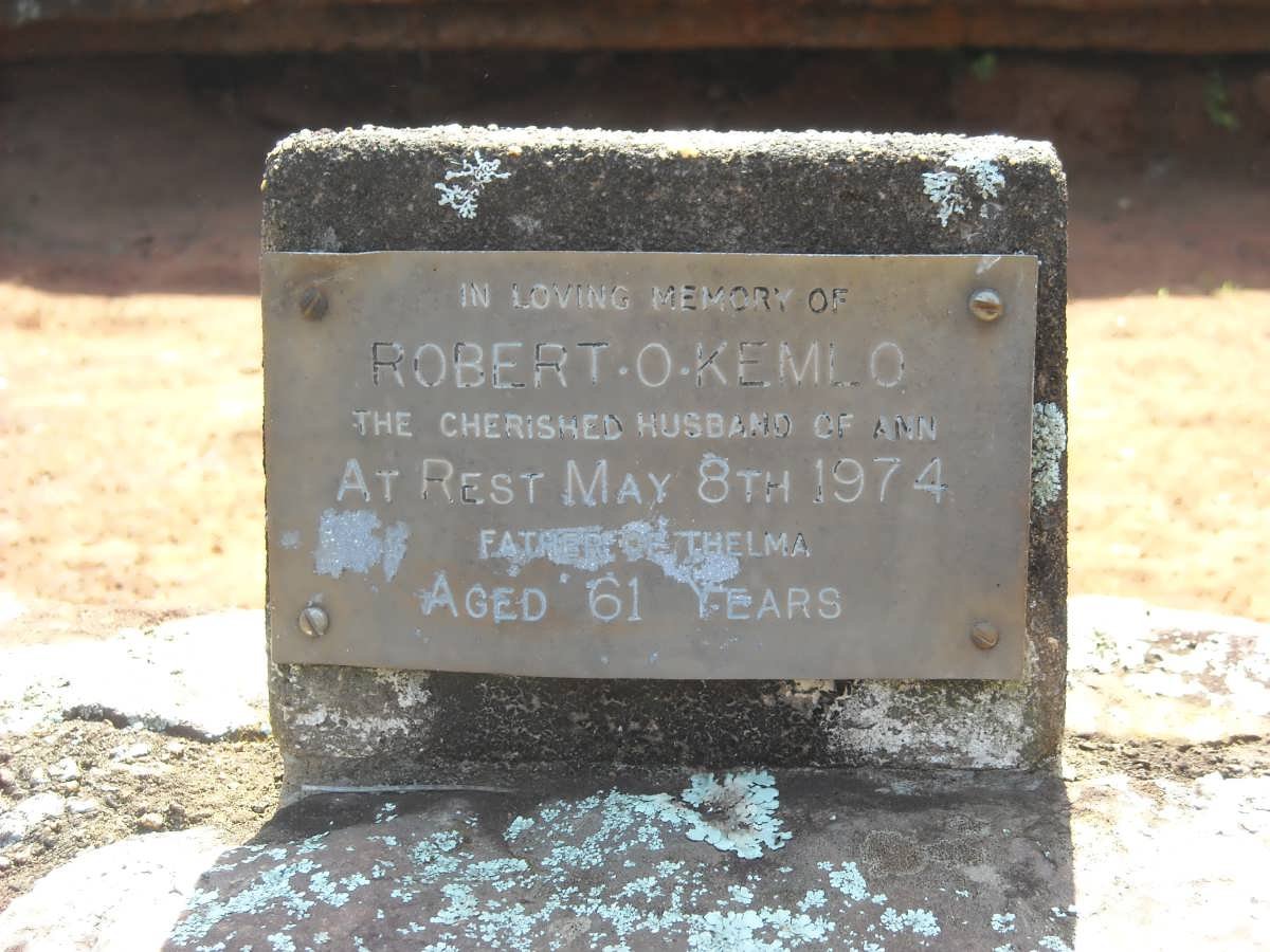 KEMLO Robert O. -1974