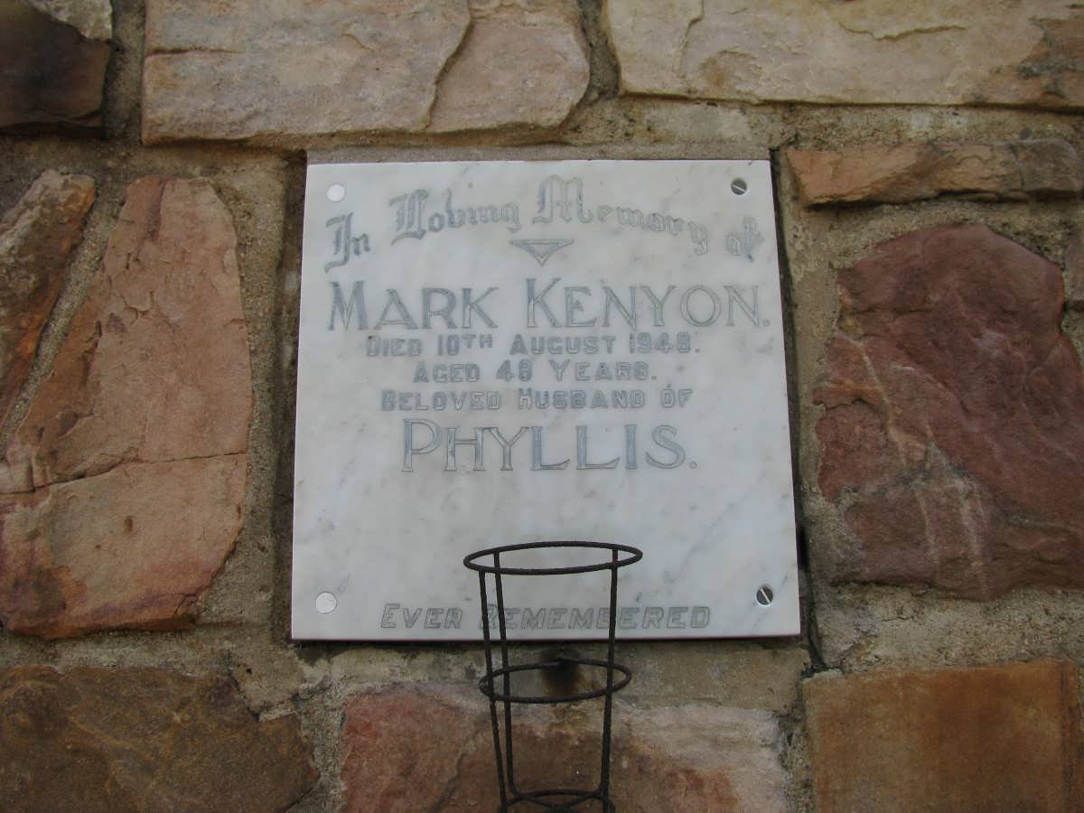 KENYON Mark -1948 
