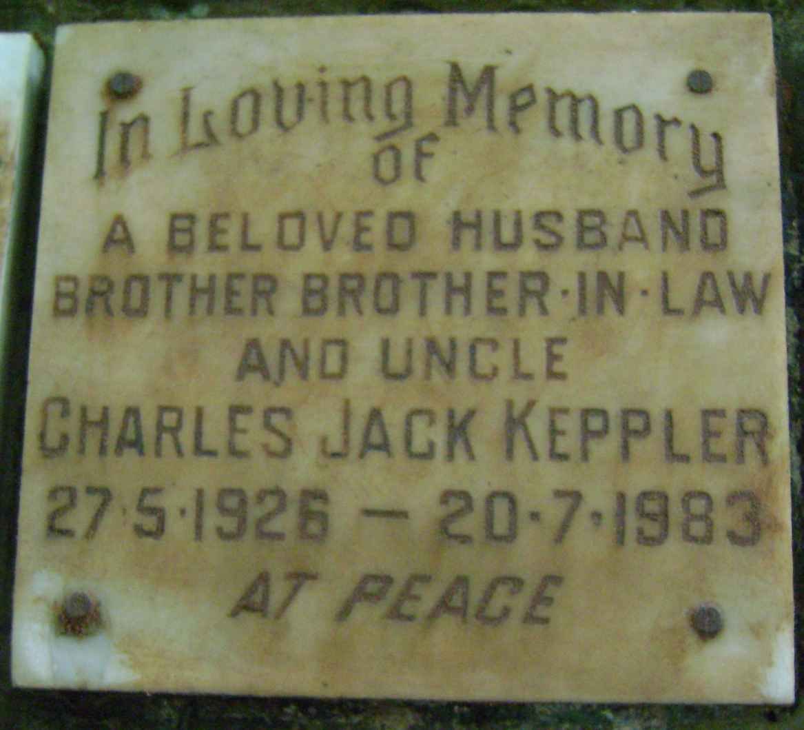 KEPPLER Charles Jack 1926-1983