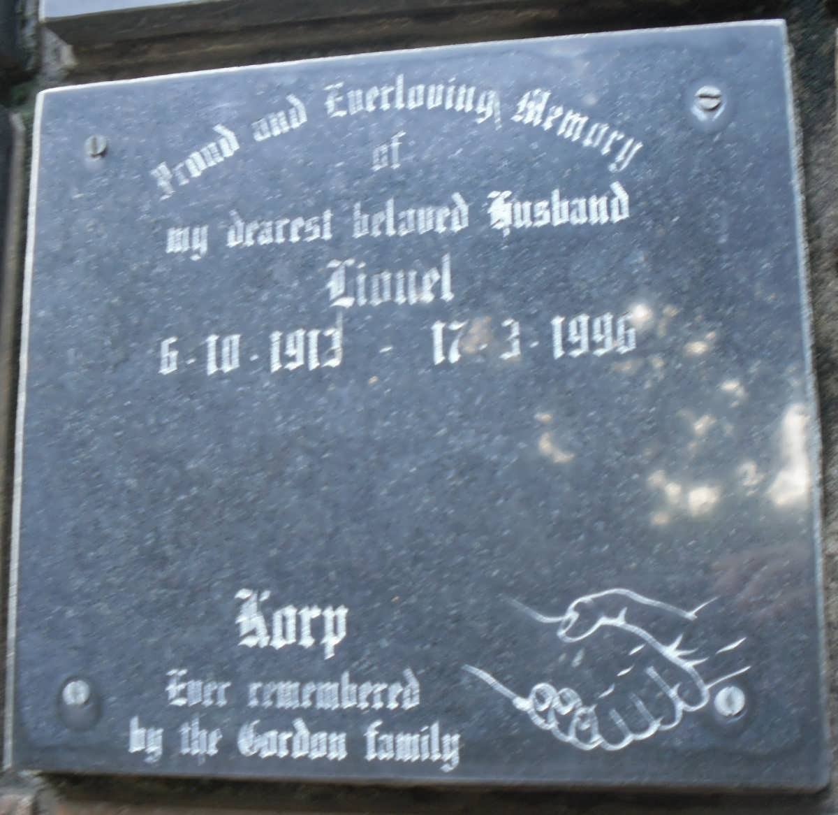 KORP Lionel 1913-1996