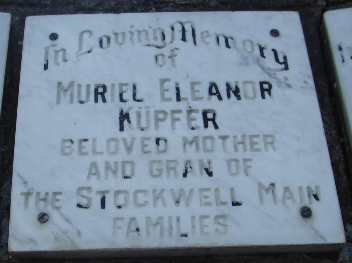 KÜPFER Muriel Eleanor