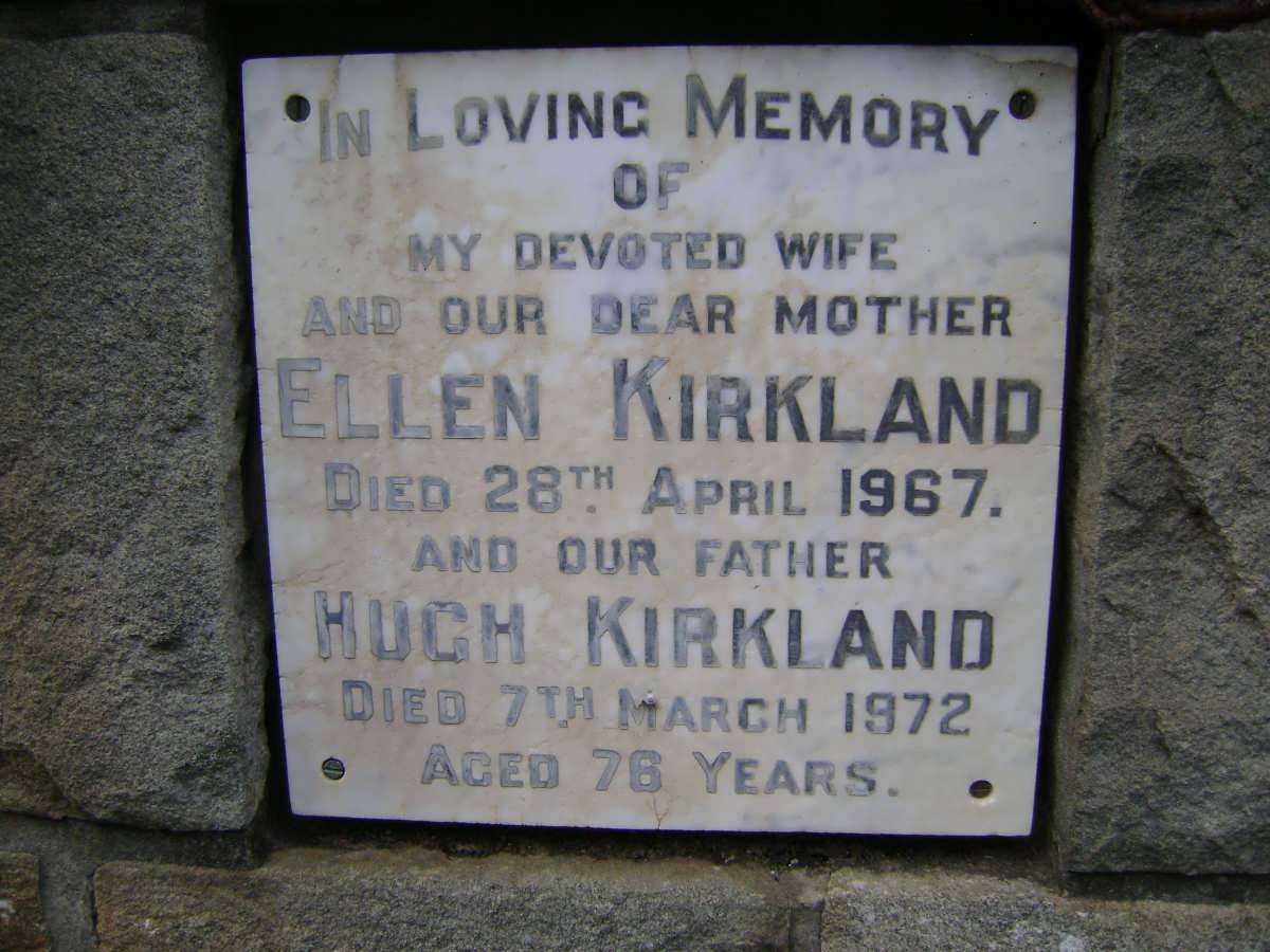 KIRKLAND Hugh -1972 &amp; Ellen -1967