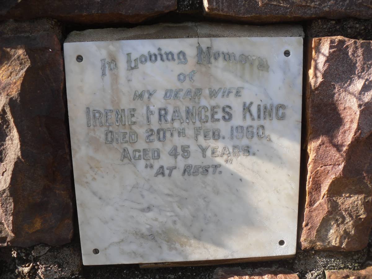 KING Irene Frances -1960