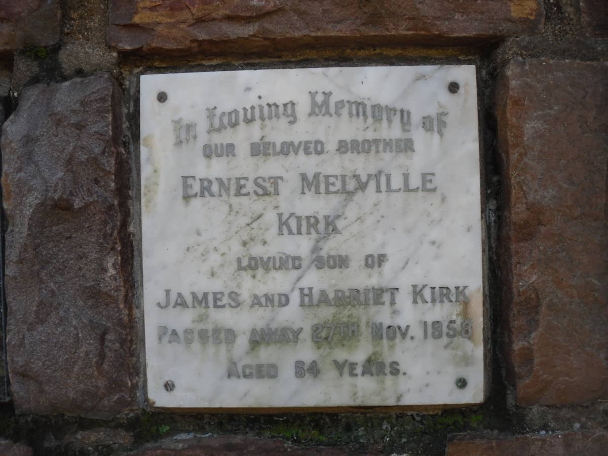 KIRK Ernest Melville -1958