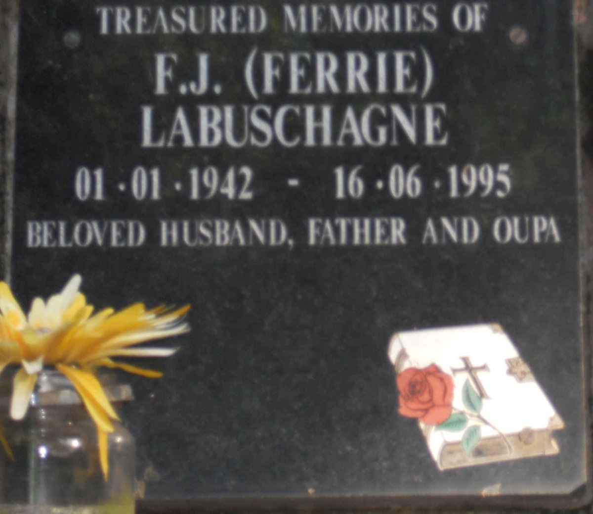 LABUSCHAGNE F.J. 1942-1995