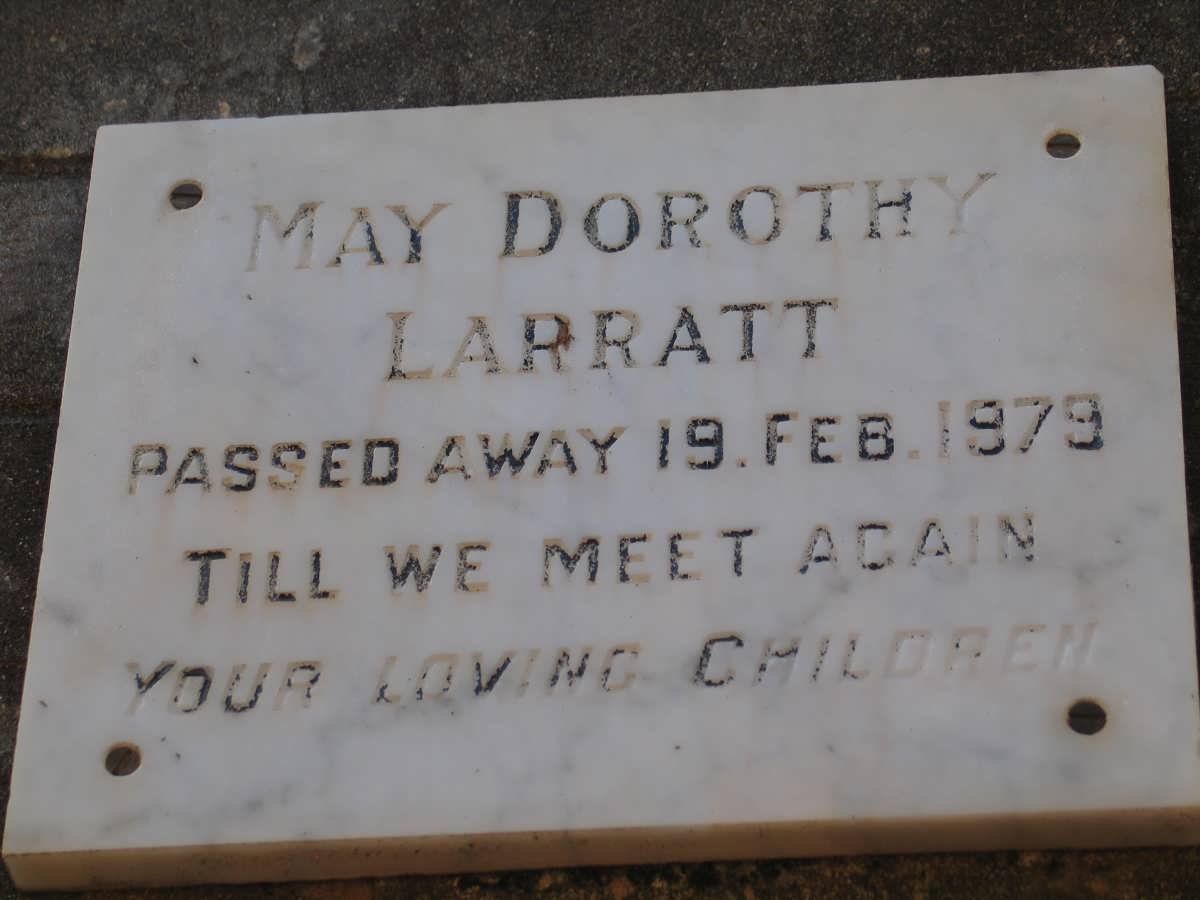 LARRATT May Dorothy -1979