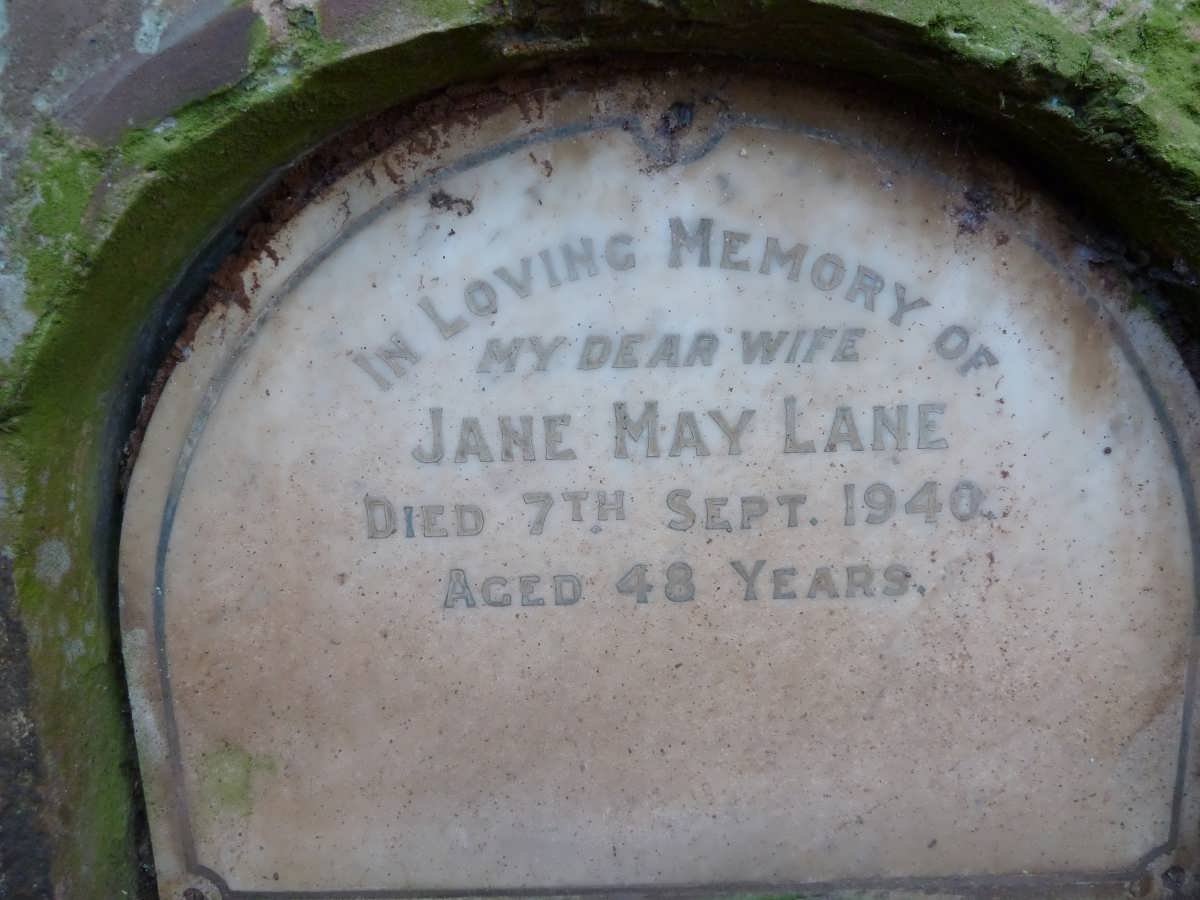 LANE Jane May -1940