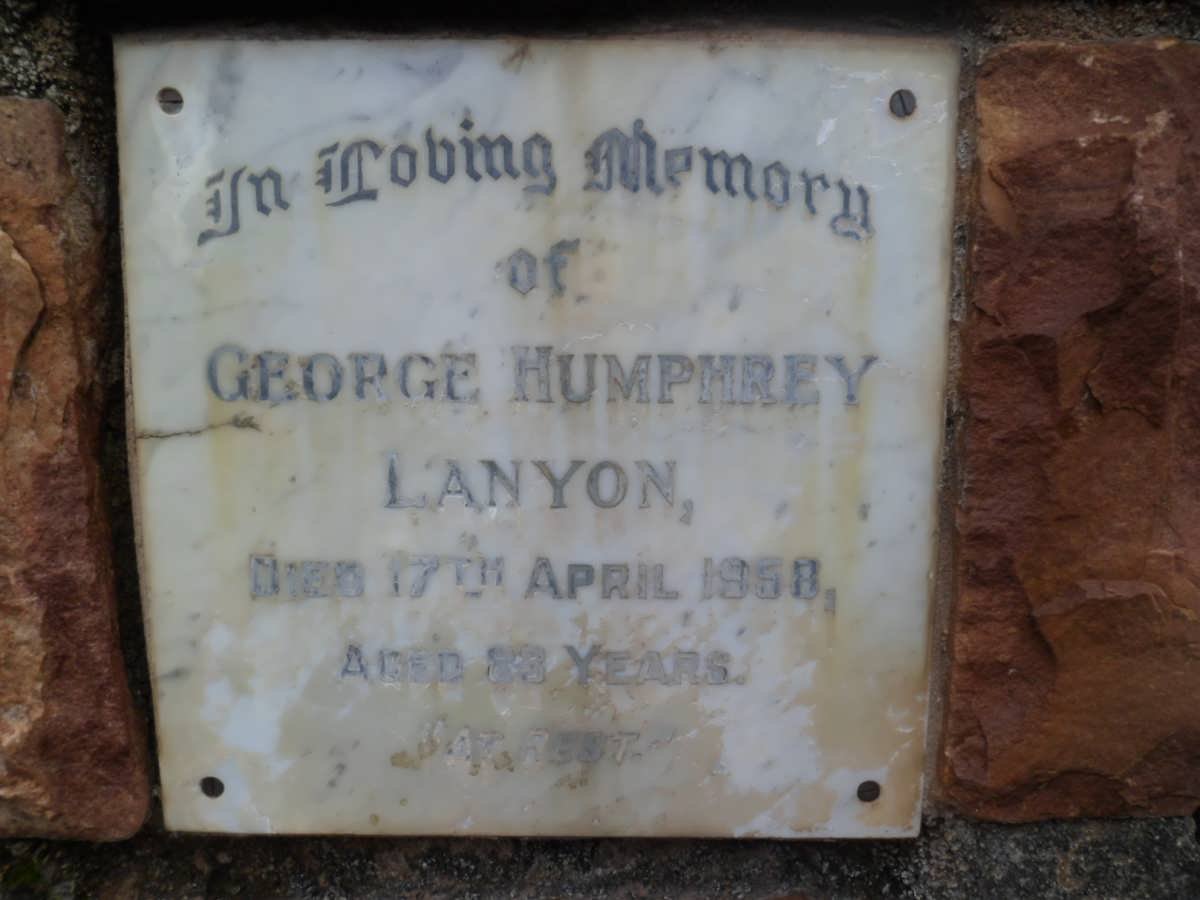 LANYON George Humphrey -1958