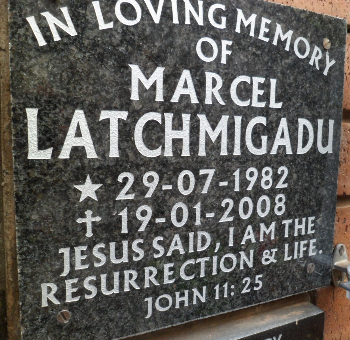 LATCHMIGADU Marcel 1982-2008
