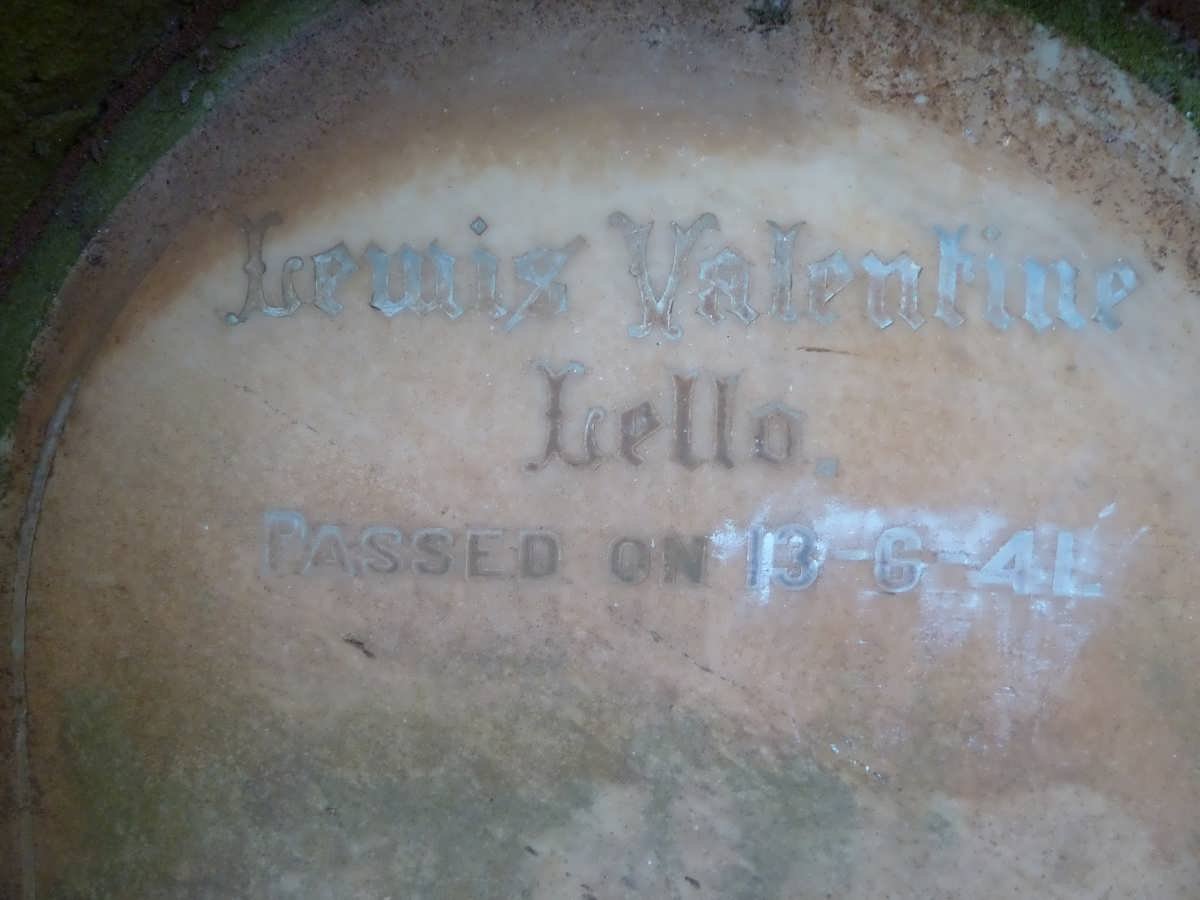 LELLO Lewis Valentine -1941