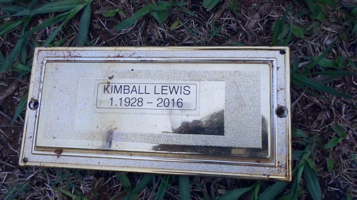 LEWIS Kimball 1928-2016