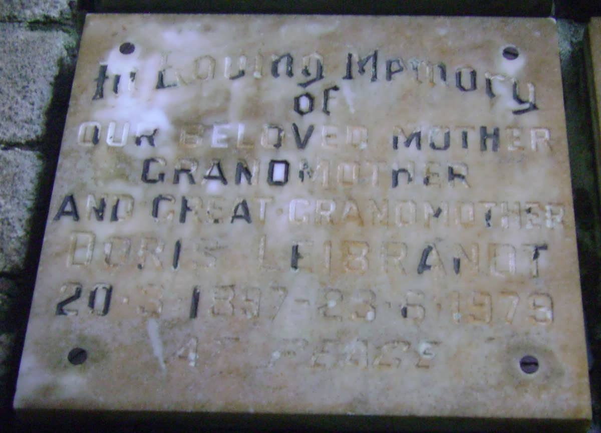 LEIBRANDT Doris 1897-1979