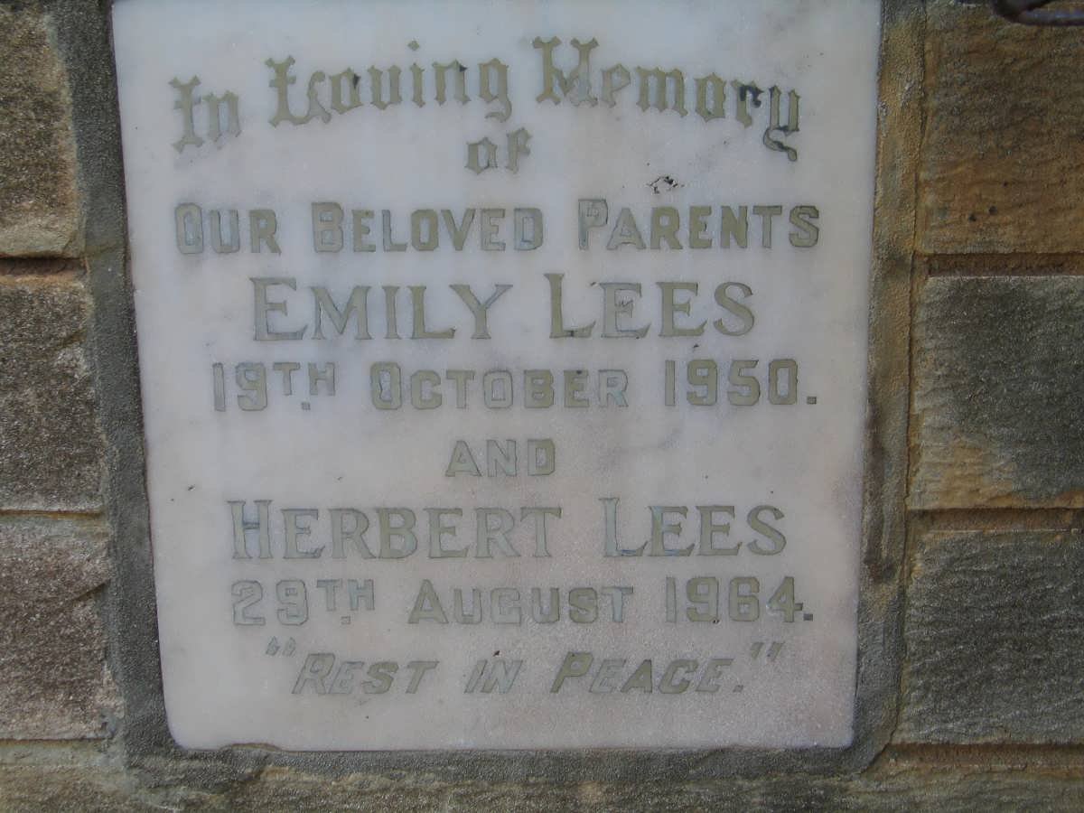 LEES Herbert -1964 &amp; Emily -1950