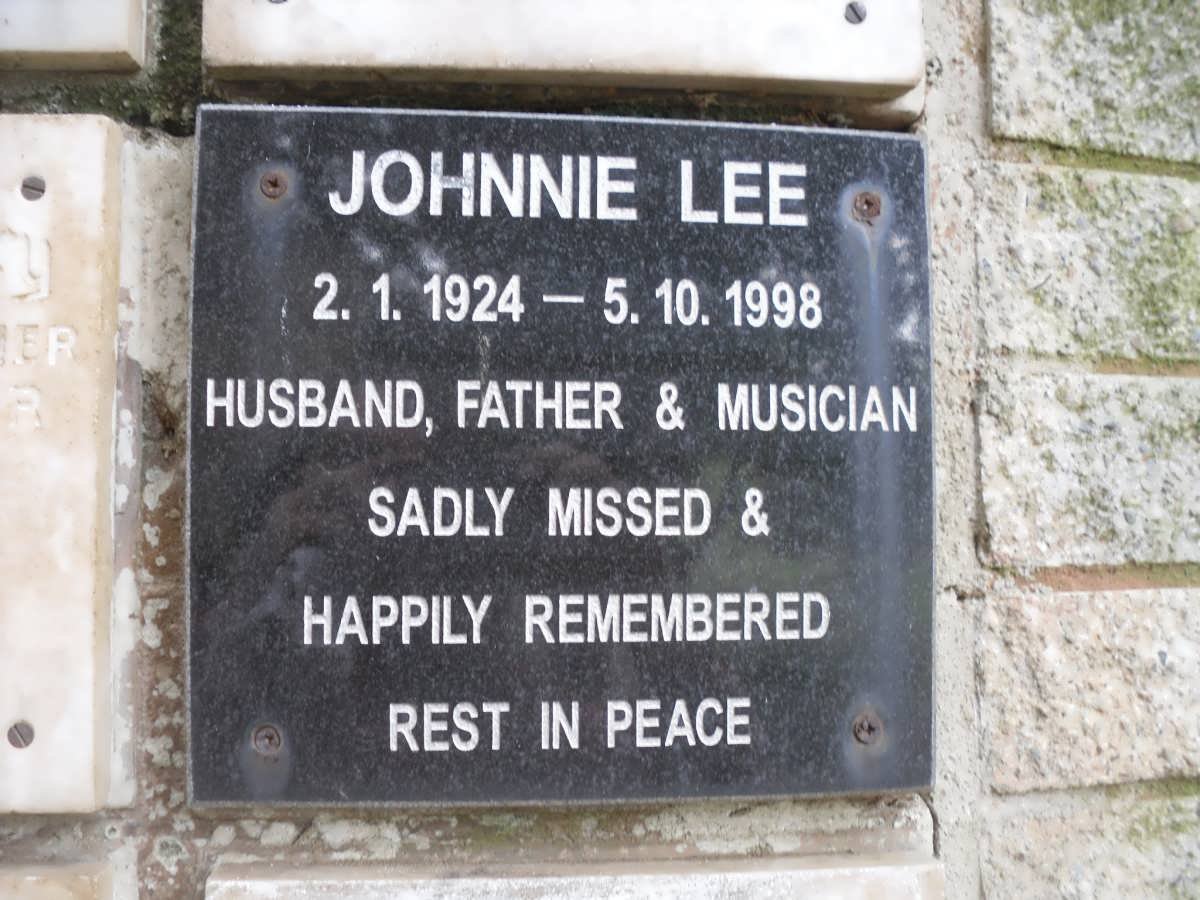 LEE Johnnie 1924-1998